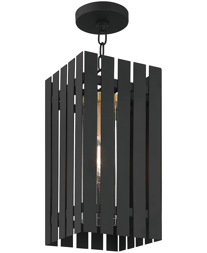 Livex Greenwick 1 Light Outdoor Pendant Lantern