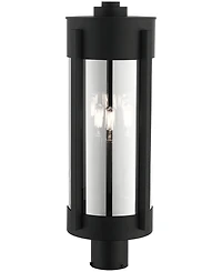Livex Sheridan 3 Light Outdoor Post Top Lantern