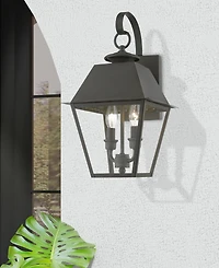 Livex Wentworth 2 Light Outdoor Medium Wall Lantern