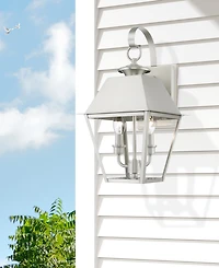 Livex Wentworth 2 Light Outdoor Medium Wall Lantern