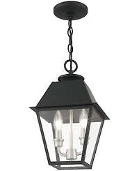Livex Wentworth 2 Light Outdoor Pendant Lantern
