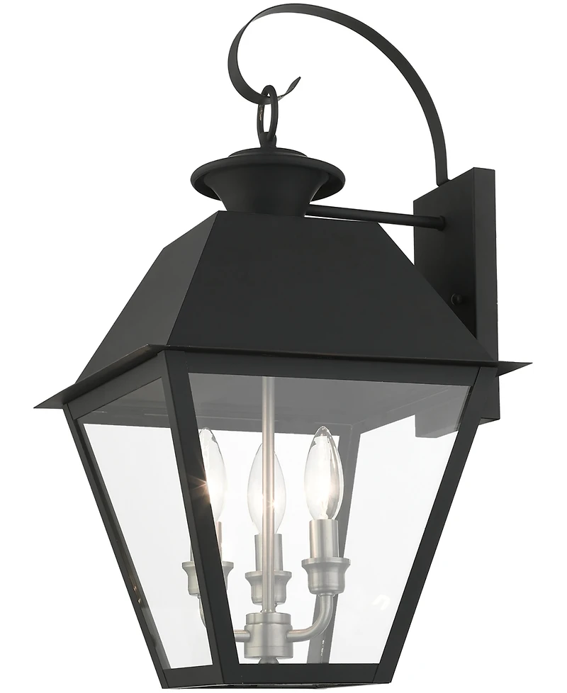 Livex Wentworth 3 Light Outdoor Wall Lantern