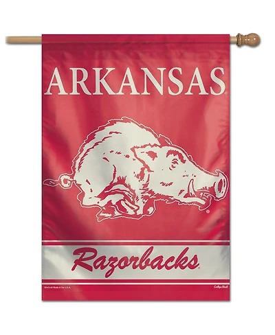 Wincraft Arkansas Razorbacks 28" x 40" College Vault Single-Sided Vertical Banner