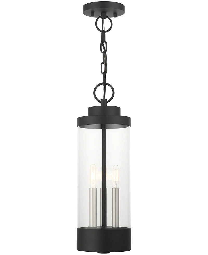 Livex Hillcrest 3 Light Outdoor Pendant Lantern
