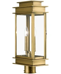 Livex Princeton 2 Light Outdoor Post Top Lantern