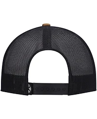 Men's Hooey Tan, Black Holley Trucker Snapback Hat