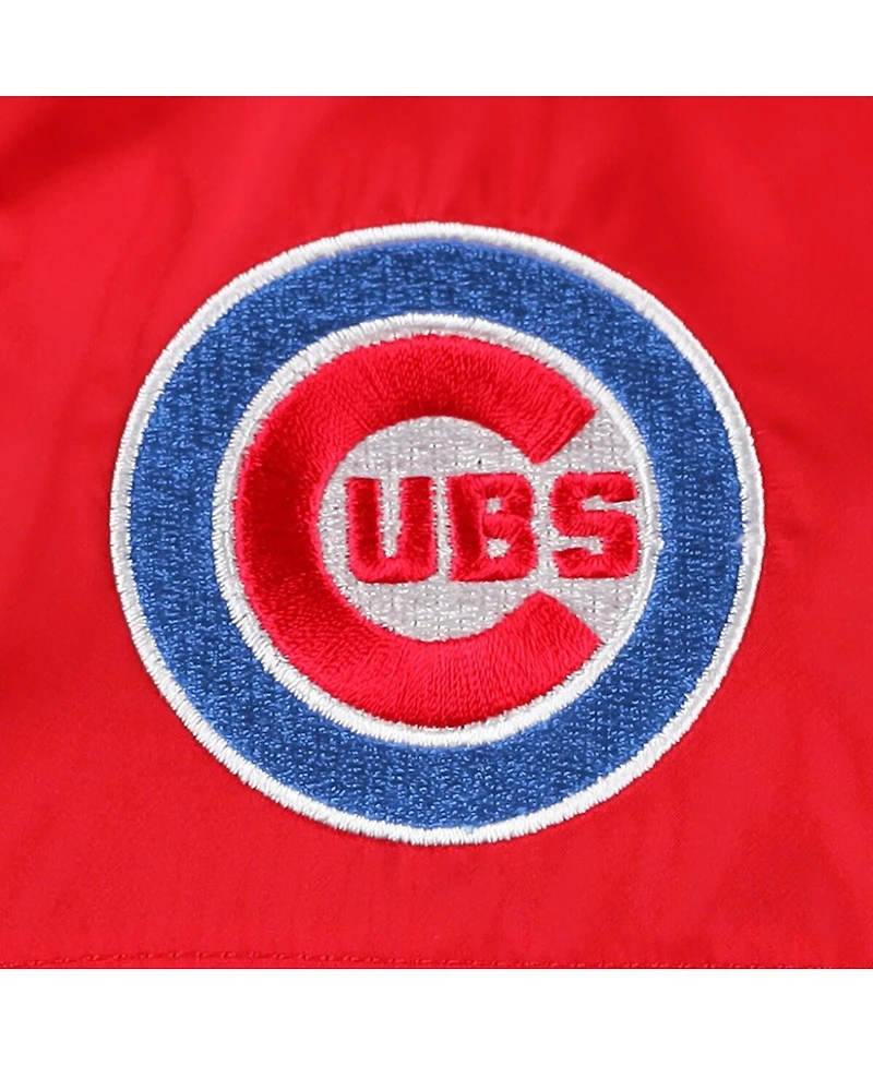 Men's Columbia Royal, Red Chicago Cubs Omni-Shade Flash Forward Challenger Full-Zip Windbreaker Jacket