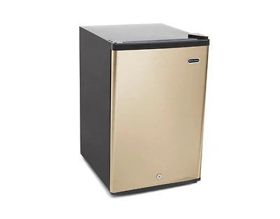 Whynter 2.1 cu.ft Energy Star Upright Freezer with Lock in Rose Gold