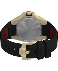 Timex Ufc Men's Quartz Pro Silicone Black Watch, 44mm
