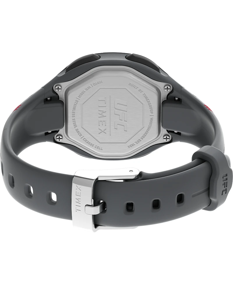 Timex Ufc Women's Quartz Takedown Resin Gray Watch, 33mm
