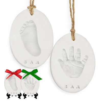KeaBabies Charm Baby Hand and Footprint Kit, Dog Paw Print Kit, Baby Handprint Ornament Kit for Newborn, Babies, Boys, Girls