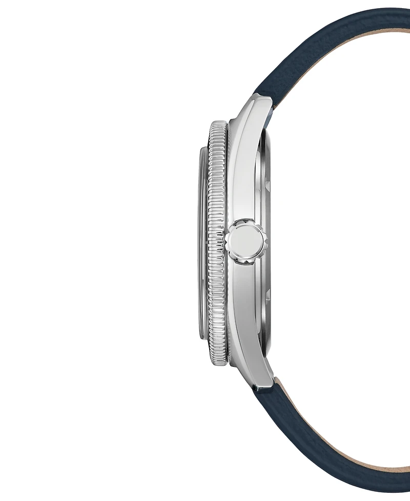 Citizen Eco-Drive Men's Donald Duck Blue Leather Strap Watch 42mm