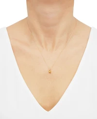 Birthstone Pendant 14k Gold or White