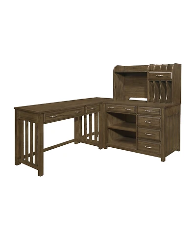 Traine 4-Piece Corner Desk
