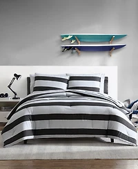 Closeout! Nautica Lawndale Reversible 3 Piece Comforter, Set, Full/Queen