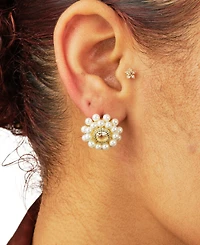 Sterling Forever Betty Stud Earring
