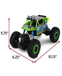 Realtree Nkok 1:16 Scale Rc Rock Crawler Edge Camo Green 2.4 Ghz Radio Control 81611, Competition Series, Real Time 4" X 4", Officially Licensed