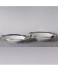 Noritake Blueshire Set of 4 Soup Bowls, Service For 4