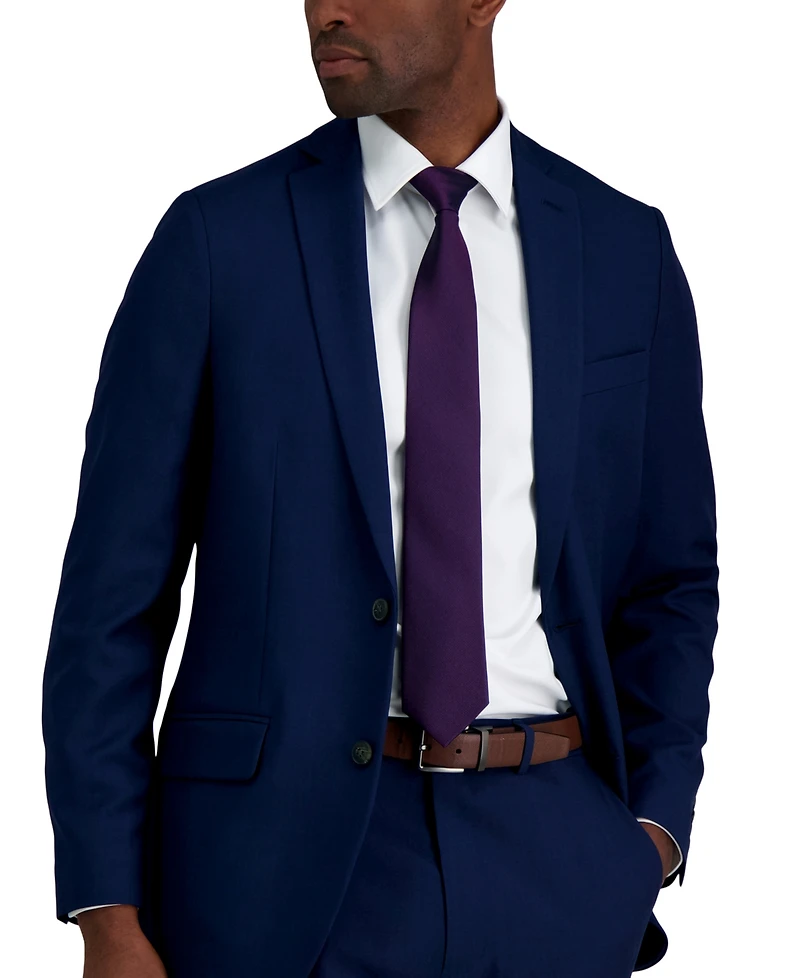 Calvin Klein Men's Silver-Spun Solid Tie