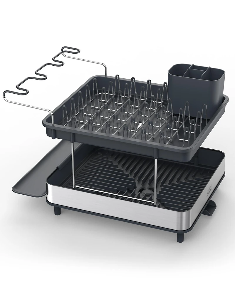 Joseph Joseph Excel Steel 2-Tier Stainless-Steel Dish Rack