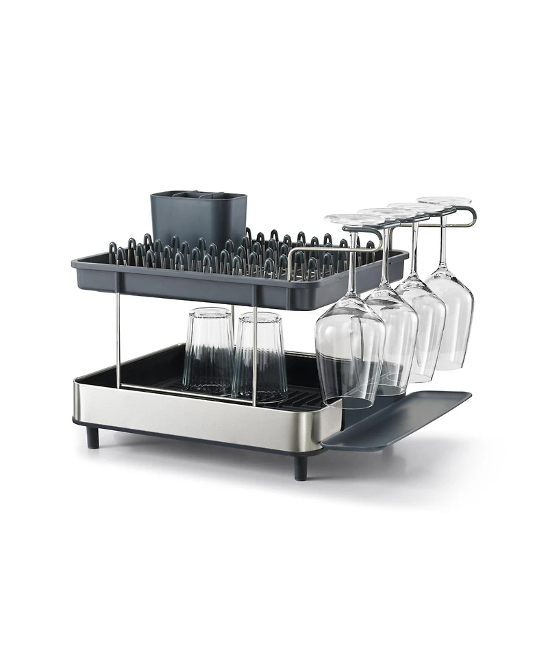 Joseph Joseph Excel Steel 2-Tier Stainless-Steel Dish Rack