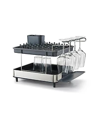 Joseph Joseph Excel Steel 2-Tier Stainless-Steel Dish Rack