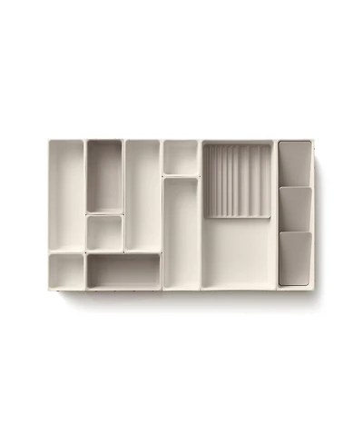 Joseph Joseph Viva 12-Piece Makeup Drawer Organiser Set