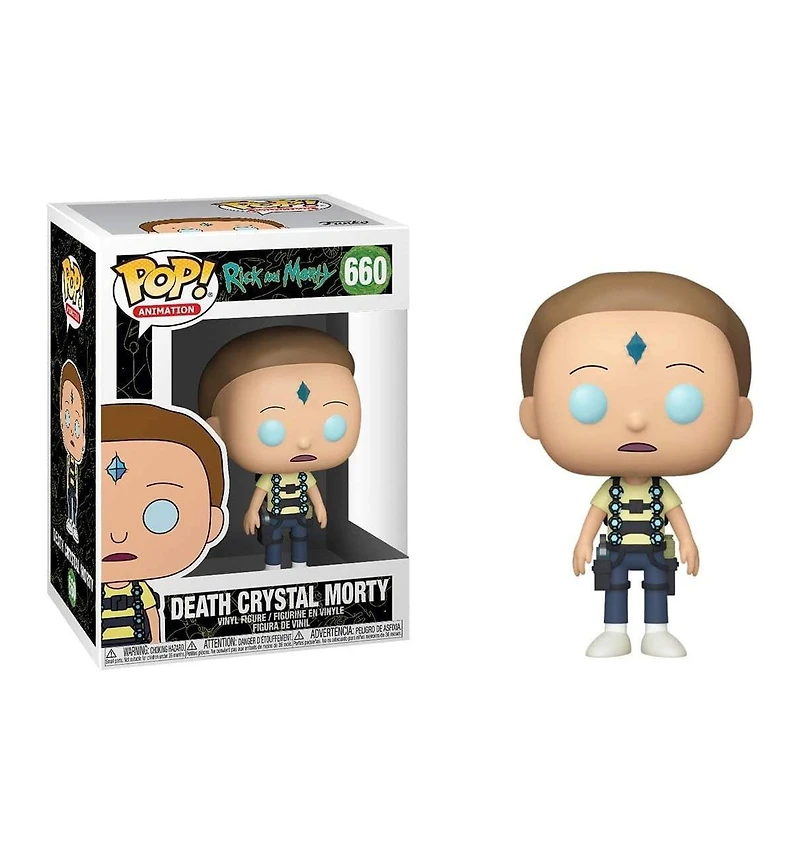 Rick and Morty Funko Pop Vinyl Figure | Death Crystal Morty