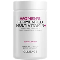 Codeage Women s Daily Multivitamin, 25+ Vitamins & Minerals, Fermented, Organic Whole Foods, Probiotics Supplement