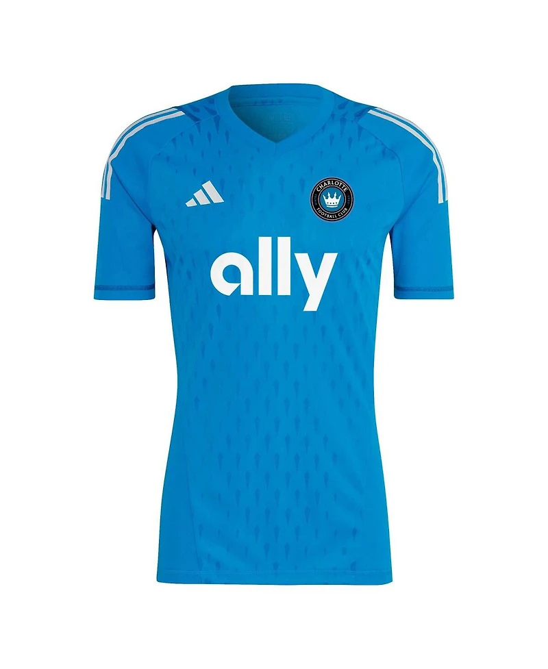 Men's adidas Blue Charlotte Fc 2023 Replica Goalkeeper Jersey
