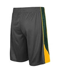 Men's Colosseum Charcoal Baylor Bears Turnover Shorts