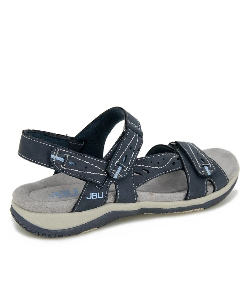 Jbu Women's Stephie Flat Sandals