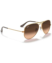 Ray-Ban Unisex Sunglasses, RB3025 Aviator Gradient