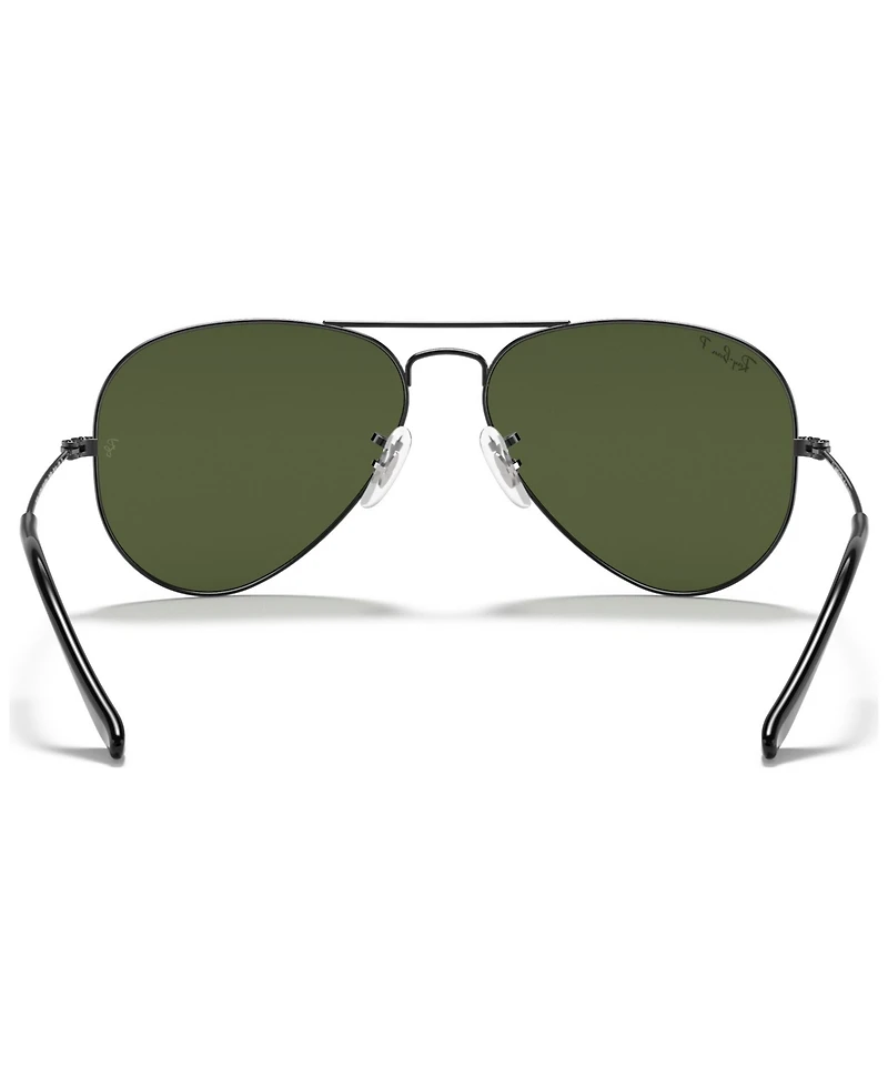 Ray-Ban Unisex Polarized Aviator Classic Sunglasses, RB3025