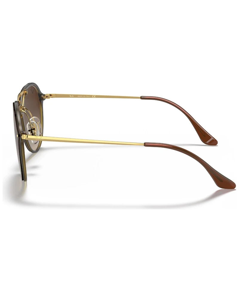 Ray-Ban Unisex Sunglasses, RB4292N 62 Blaze Double Bridge - Brown
