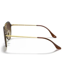 Ray-Ban Unisex Sunglasses, RB4292N 62 Blaze Double Bridge - Brown
