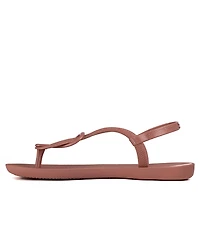 Ipanema Women's Trendy T-strap Flat Sandals