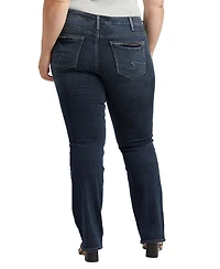 Silver Jeans Co. Plus Suki Slim Bootcut Jeans, Short & Regular Lengths