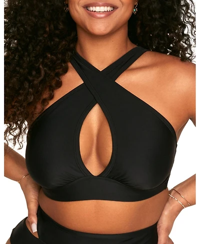 Adore Me Plus Size Demi Swimwear Bra Top