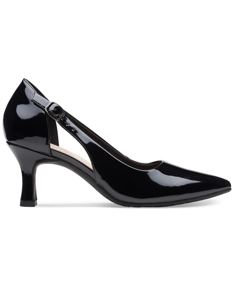 Clarks Women's Kataleyna Rae Side-Cutout Comfort Pumps