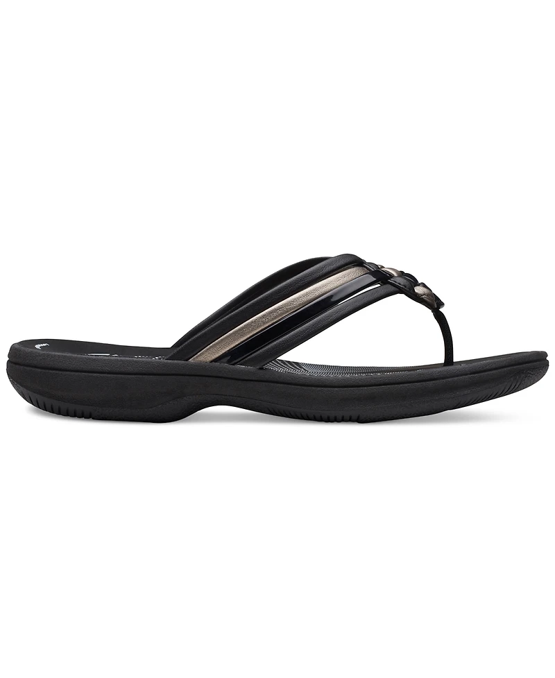 Clarks Women's Breeze Coral Thong Sandals