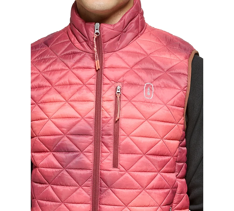 Bass Outdoor Men's Delta Diamond Quilted Packable Puffer Vest