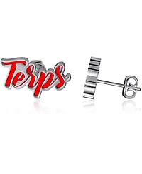 Women's Dayna Designs Maryland Terrapins Enamel Post Earrings