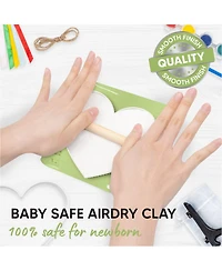 KeaBabies Adore Baby Hand and Footprint Kit, Dog Paw Print Kit, Baby Handprint Ornament Kit for Newborn, Babies, Boys, Girls