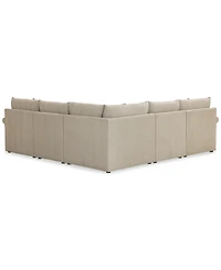 Closeout! Wrenley 102" 5-Pc. L-Shape Modular Sectional Sofa, Created for Macy's