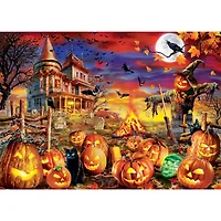 Masterpieces Glow in the Dark All Hallows Eve 500 Piece Jigsaw Puzzle