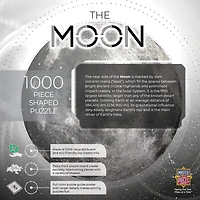 MasterPieces 1000 Piece Round Jigsaw Puzzle for Adults - The Moon