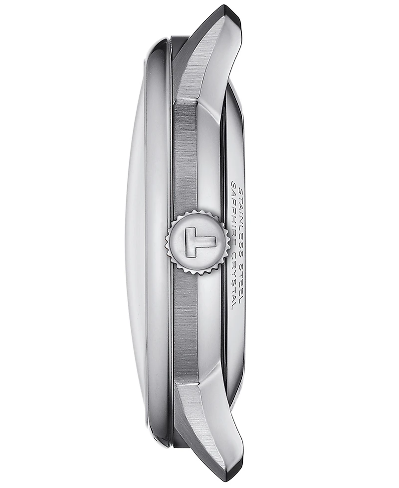 Tissot Unisex Swiss Automatic Chemin des Tourelles Powermatic 80 Stainless Steel Bracelet Watch 39mm