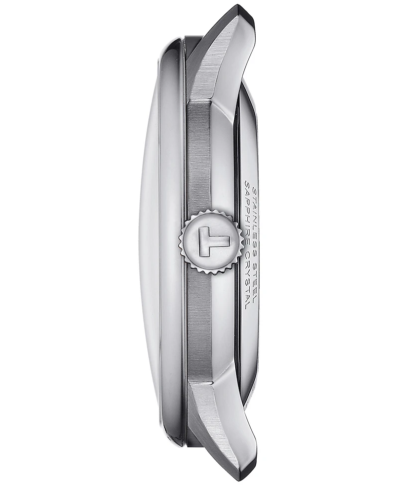 Tissot Unisex Swiss Automatic Chemin des Tourelles Powermatic 80 Stainless Steel Bracelet Watch 39mm