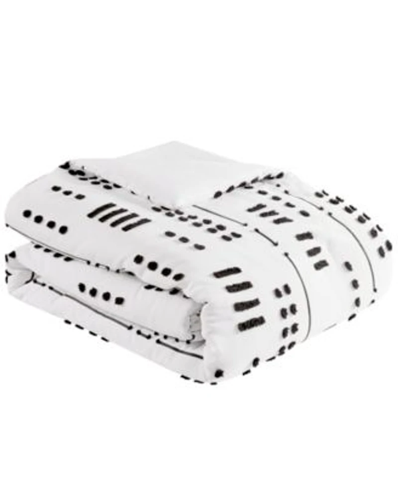 Intelligent Design Lucy Clip Jacquard Comforter Set